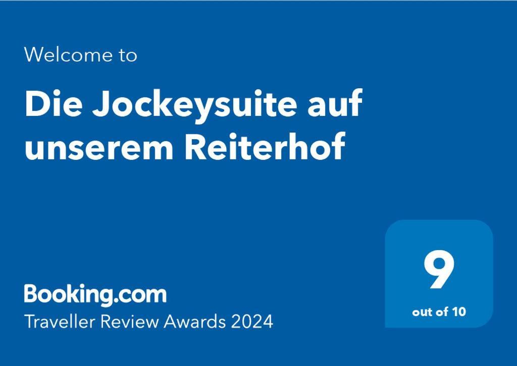 "Die Jockeysuite" Auf Unserem Reiterhof Birkenbeul Ngoại thất bức ảnh